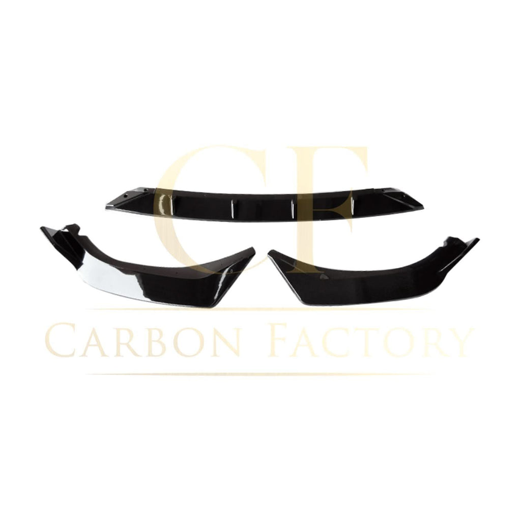 CS Style Gloss Black Front Splitter for BMW G30 G31 5 Series LCI 21-24
