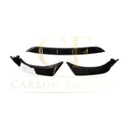 CS Style Gloss Black Front Splitter for BMW G30 G31 5 Series LCI 21-24