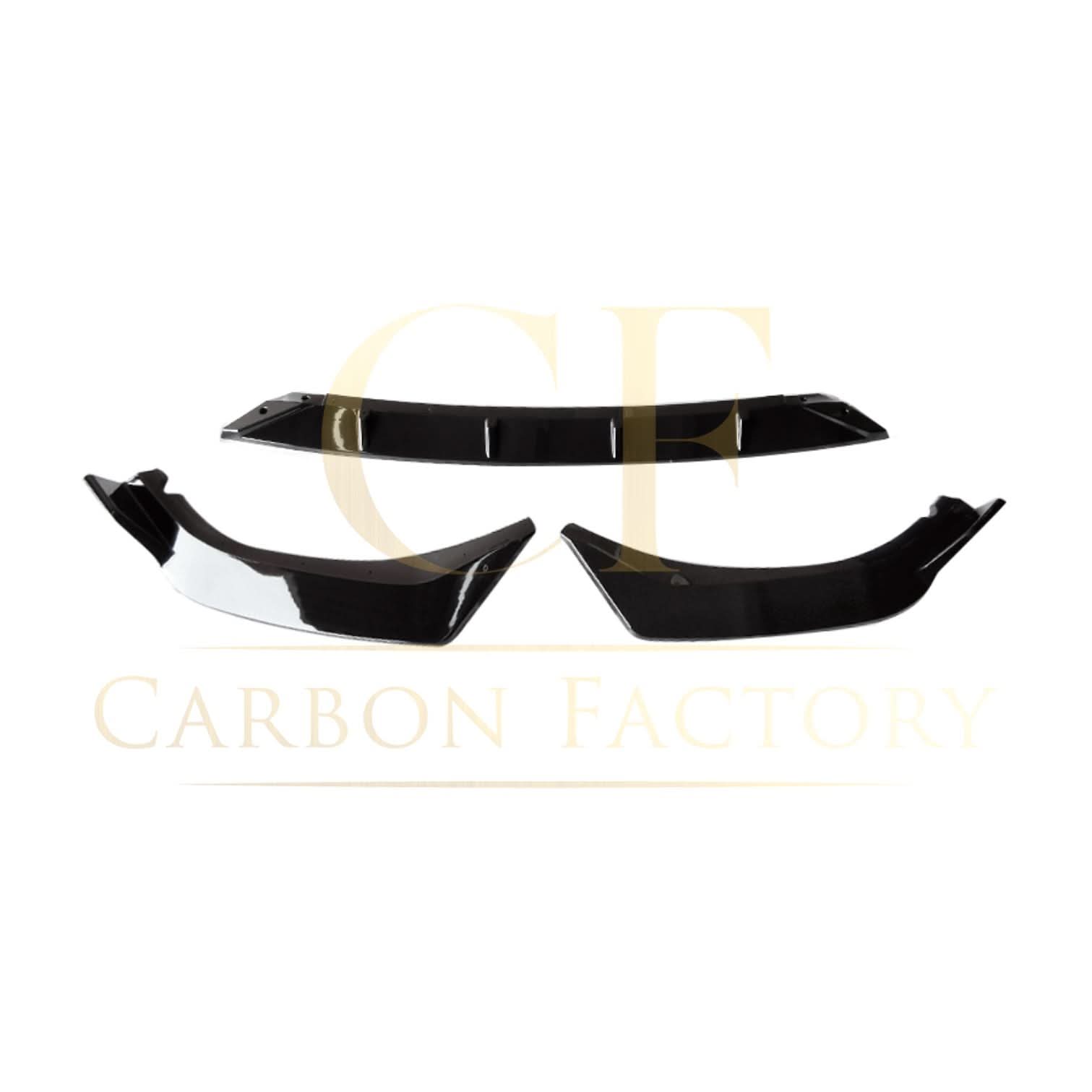 CS Style Gloss Black Front Splitter for BMW G30 G31 5 Series LCI 21-24