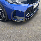 FD Style Gloss Black Front Splitter for BMW 3 Series G20 G21 LCI 23-Present