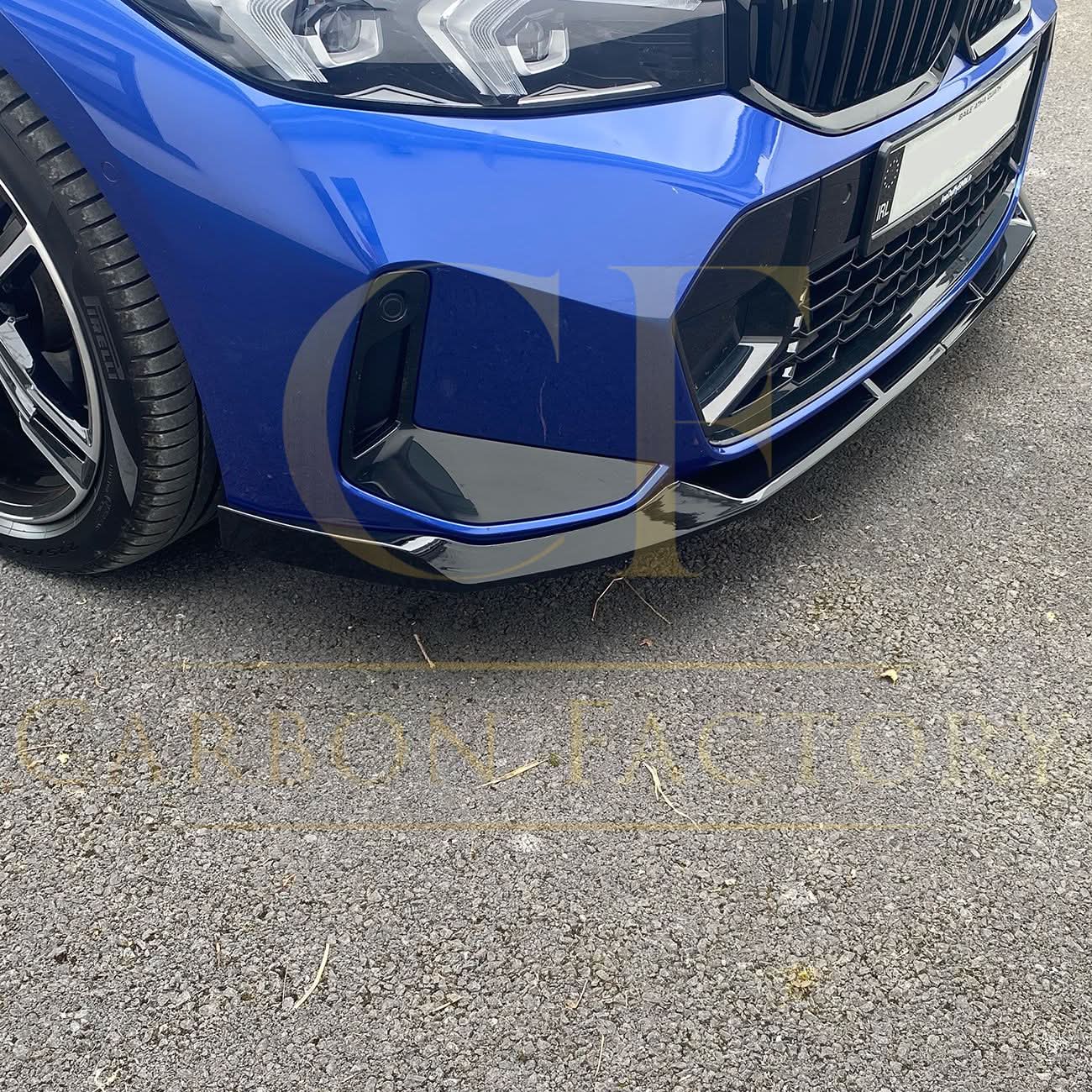 FD Style Gloss Black Front Splitter for BMW 3 Series G20 G21 LCI 23-Present