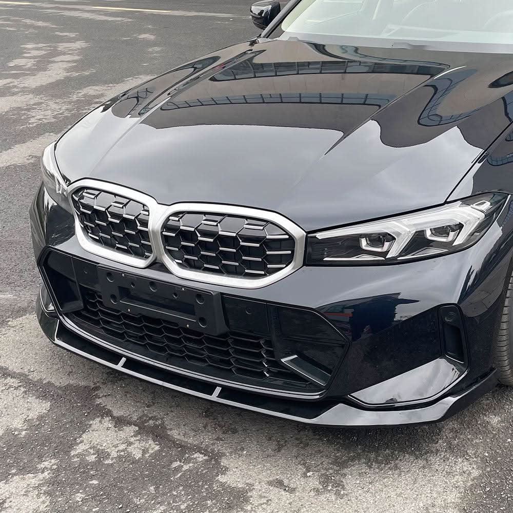 FD Style Gloss Black Front Splitter for BMW 3 Series G20 G21 LCI 23-Present