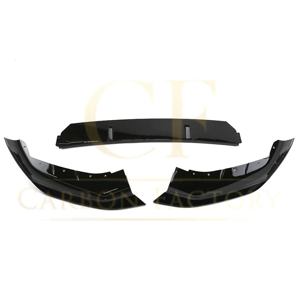 FD Style Gloss Black Front Splitter for BMW G30 G31 5 Series LCI 21-24