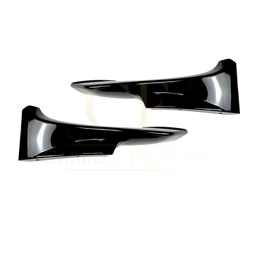 Gloss Black Front Splitter Covers for BMW E92 E93 3 Series LCI 09-13