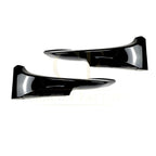 Gloss Black Front Splitter Covers for BMW E92 E93 3 Series LCI 09-13