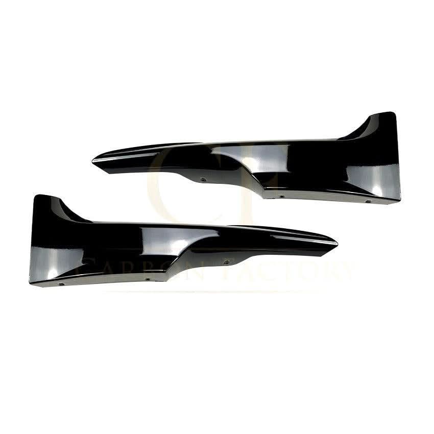Gloss Black Front Splitter Covers for BMW E92 E93 3 Series LCI 09-13