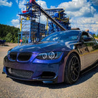 Gloss Black Front Splitter Covers for BMW E92 E93 3 Series Pre-LCI 05-08