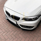 Gloss Black Front Splitter for BMW F22 F23 2 Series Non M Sport 14-20
