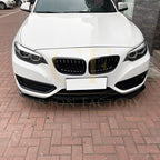 Gloss Black Front Splitter for BMW F22 F23 2 Series Non M Sport 14-20
