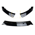 Gloss Black Front Splitter for BMW F22 F23 2 Series Non M Sport 14-20