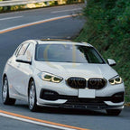 Gloss Black Front Splitter for BMW F40 1 Series Non M Sport 19-24