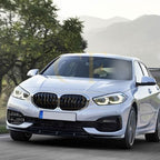 Gloss Black Front Splitter for BMW F40 1 Series Non M Sport 19-24
