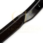 Gloss Black Front Splitter for Mercedes Benz W204 C Class Standard Model 08-14
