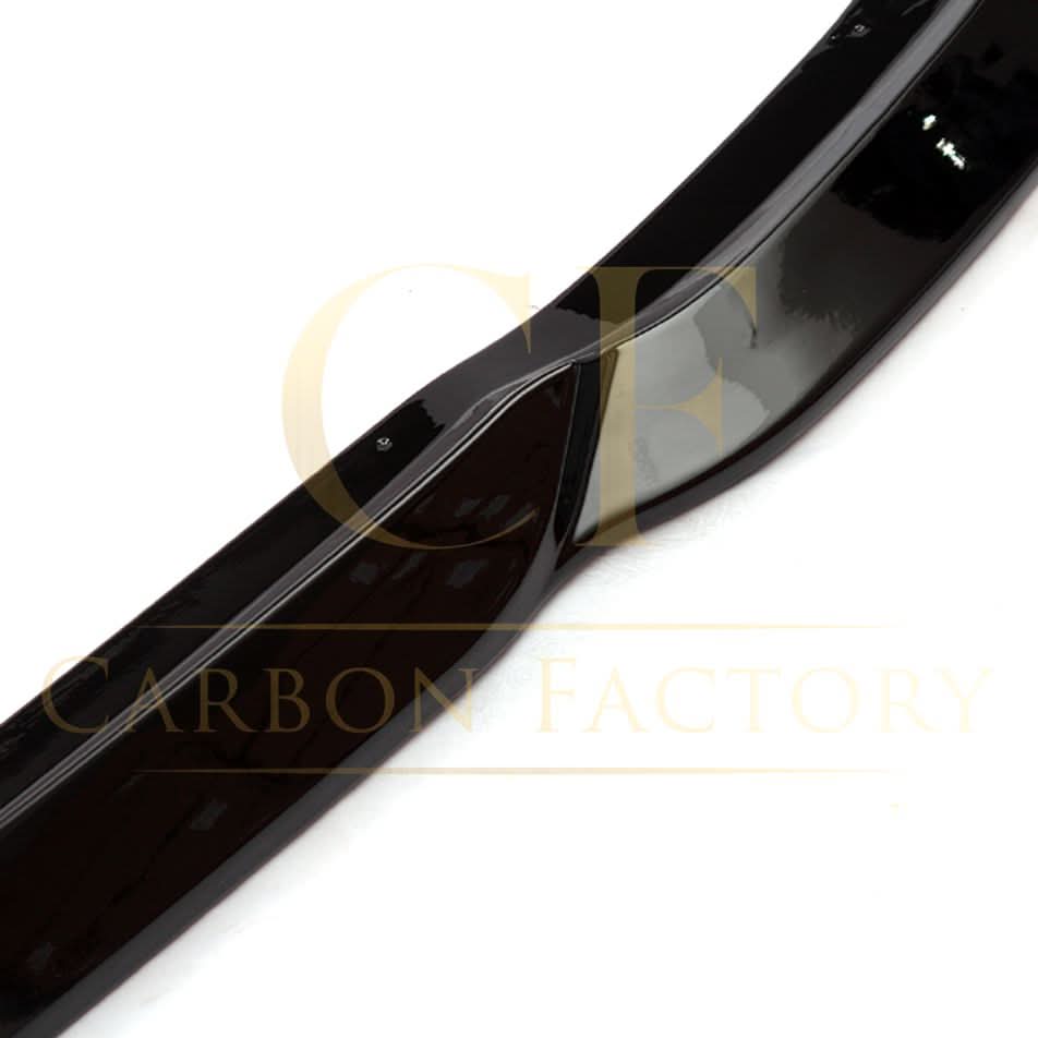 Gloss Black Front Splitter for Mercedes Benz W204 C Class Standard Model 08-14