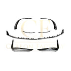 Gloss Black Front Splitter Set for Mercedes Benz W206 C Class 22-Present