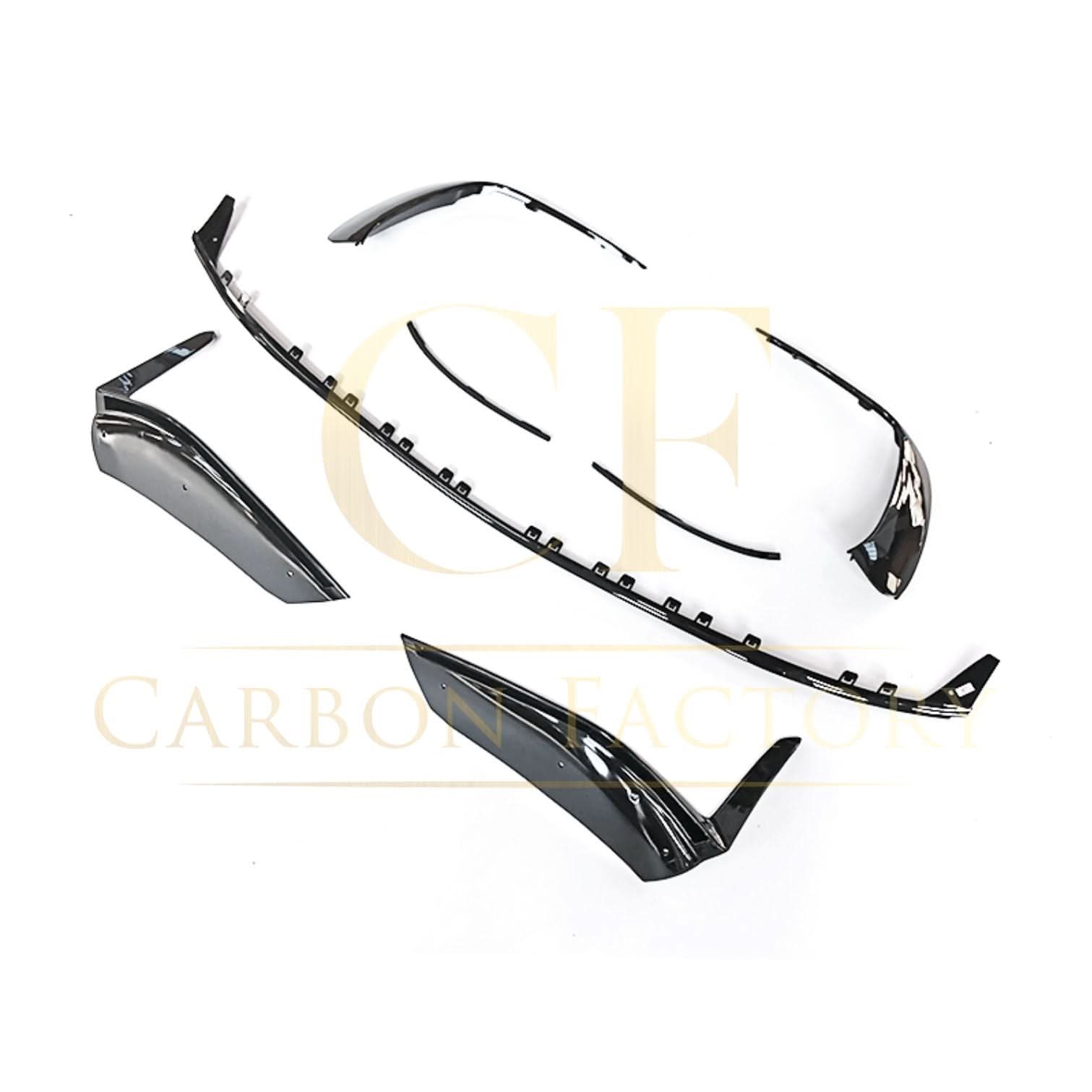Gloss Black Front Splitter Set for Mercedes Benz W206 C Class 22-Present