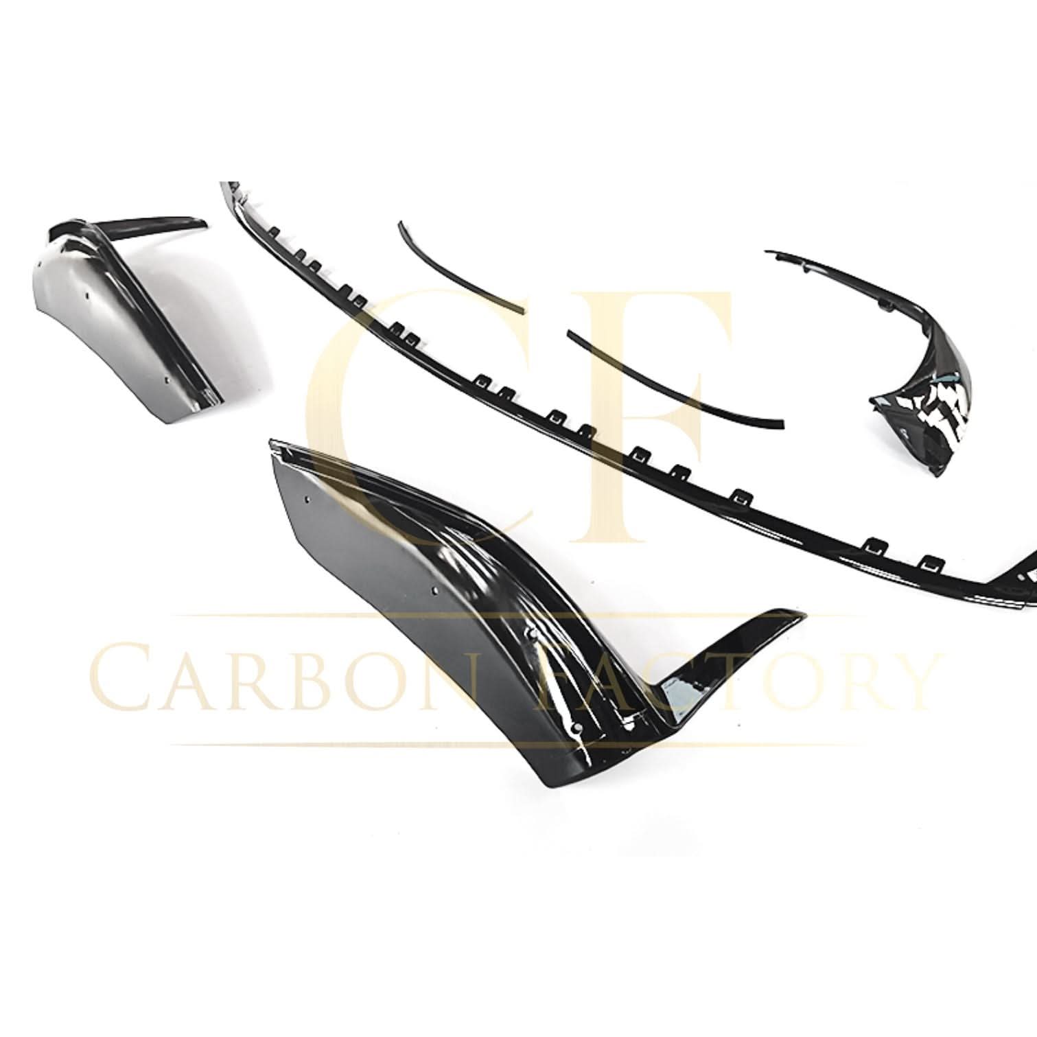 Gloss Black Front Splitter Set for Mercedes Benz W206 C Class 22-Present