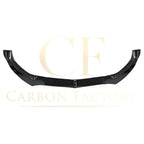 J Style Gloss Black Front Splitter for Mercedes Benz W205 C Class 15-18