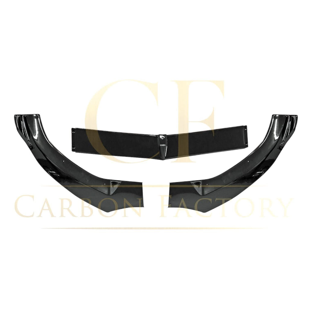 J Style Gloss Black Front Splitter for Mercedes Benz W205 C Class 15-18