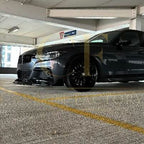 MAD Style Gloss Black Front Splitter for BMW F30 F31 3 Series M Sport 12-19