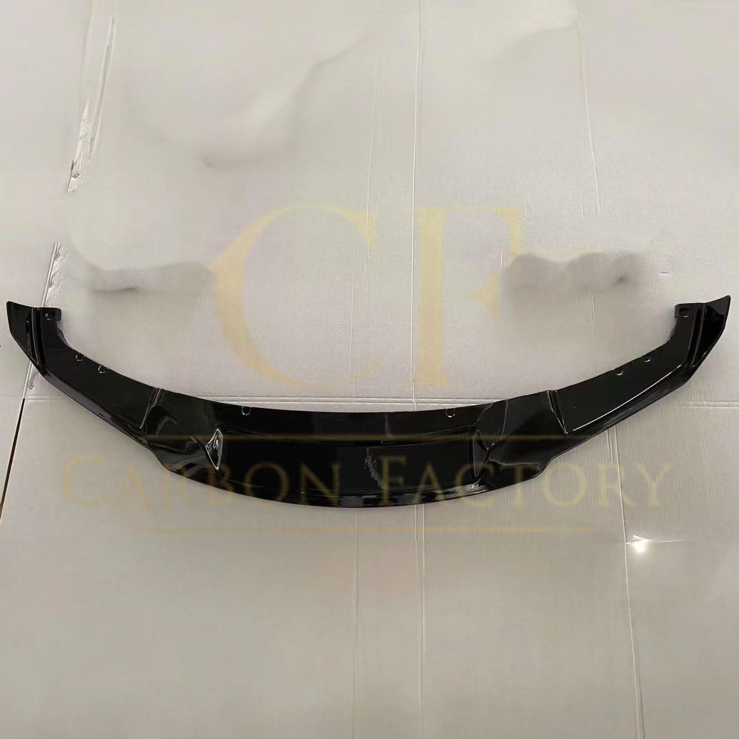 MAD Style Gloss Black Front Splitter for BMW F30 F31 3 Series M Sport 12-19