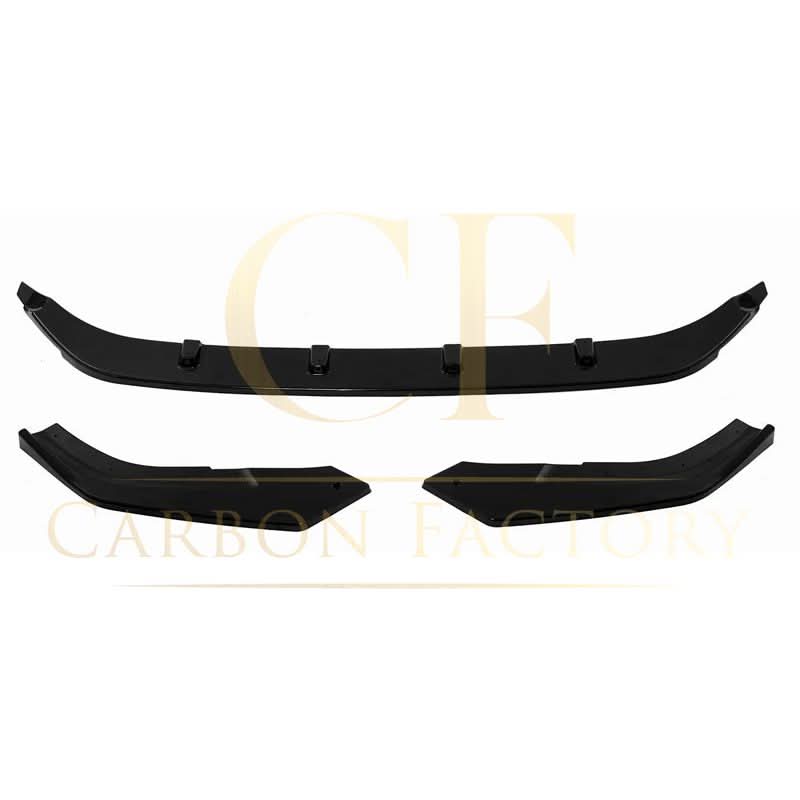 Max Style Gloss Black Front Splitter for VW Golf MK7.5 R-LINE / R 17-20