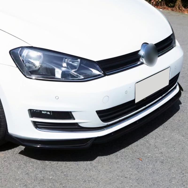 Max Style Gloss Black Front Splitter for VW Golf MK7 MK7.5 13-20