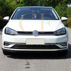 Max Style Gloss Black Front Splitter for VW Golf MK7 MK7.5 13-20