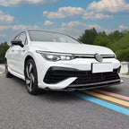 MAX V1 Style Gloss Black Front Splitter for VW Golf MK8 R 21-23