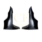 MP Style Gloss Black Front Bumper Trims for BMW 1 Series E82 1M 2007-2013