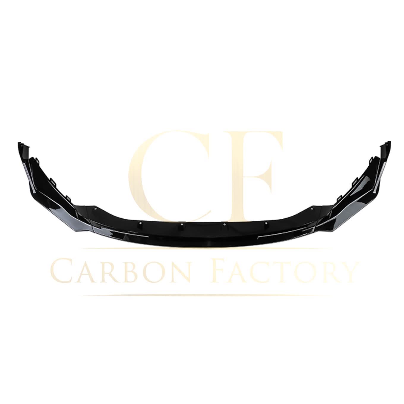 MP Style Gloss Black Front Splitter 3 Pieces for BMW G80 M3 G82 G83 M4 21-Present