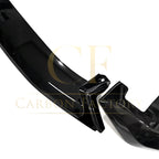 MP Style Gloss Black Front Splitter 4 Pieces for BMW G60 5 Series 24-Present