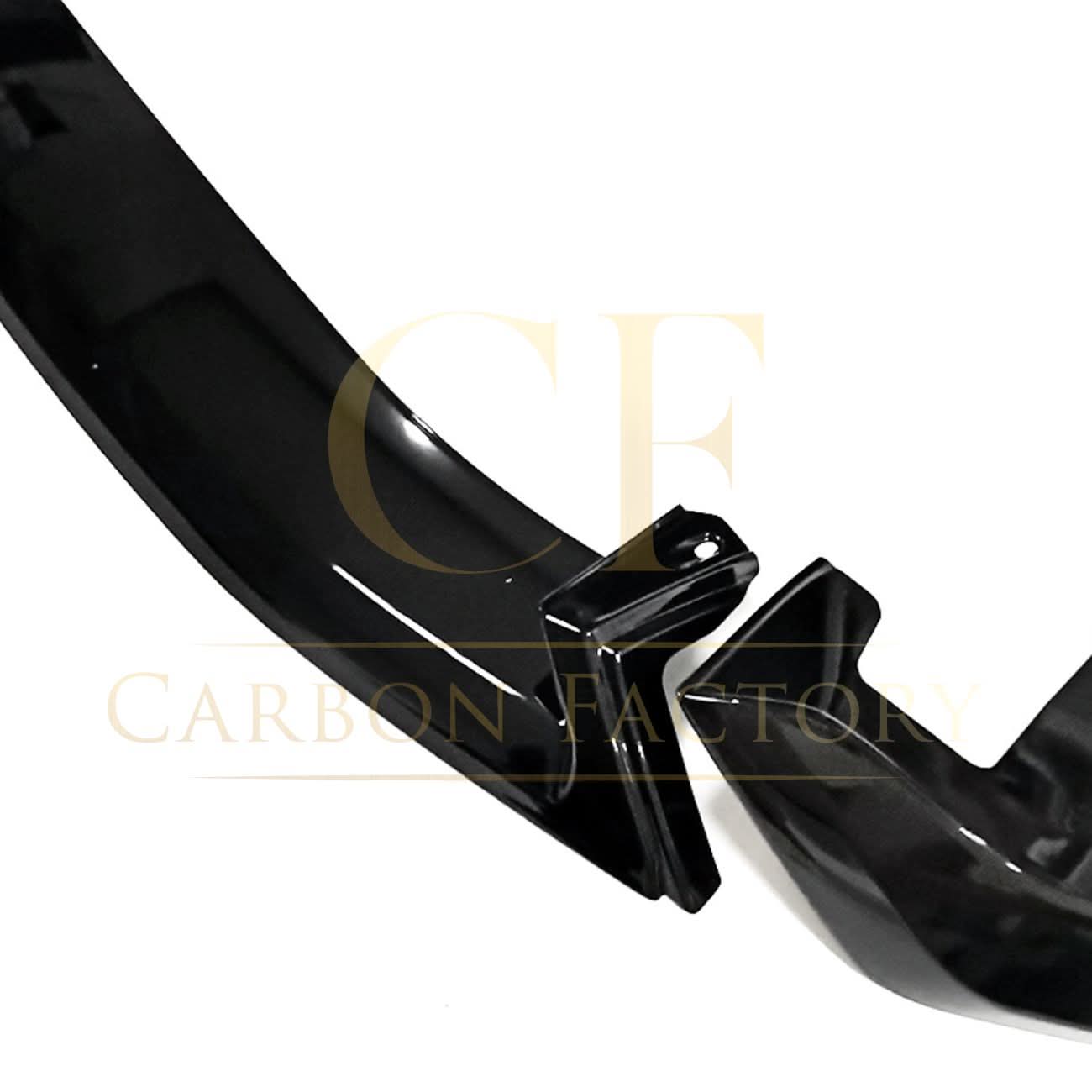 MP Style Gloss Black Front Splitter 4 Pieces for BMW G60 5 Series 24-Present
