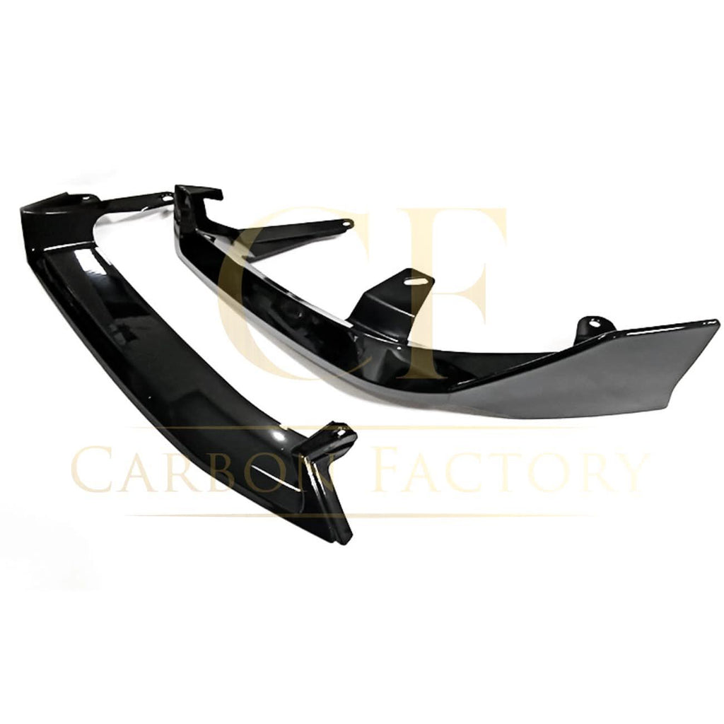 MP Style Gloss Black Front Splitter 4 Pieces for BMW G60 5 Series 24-Present