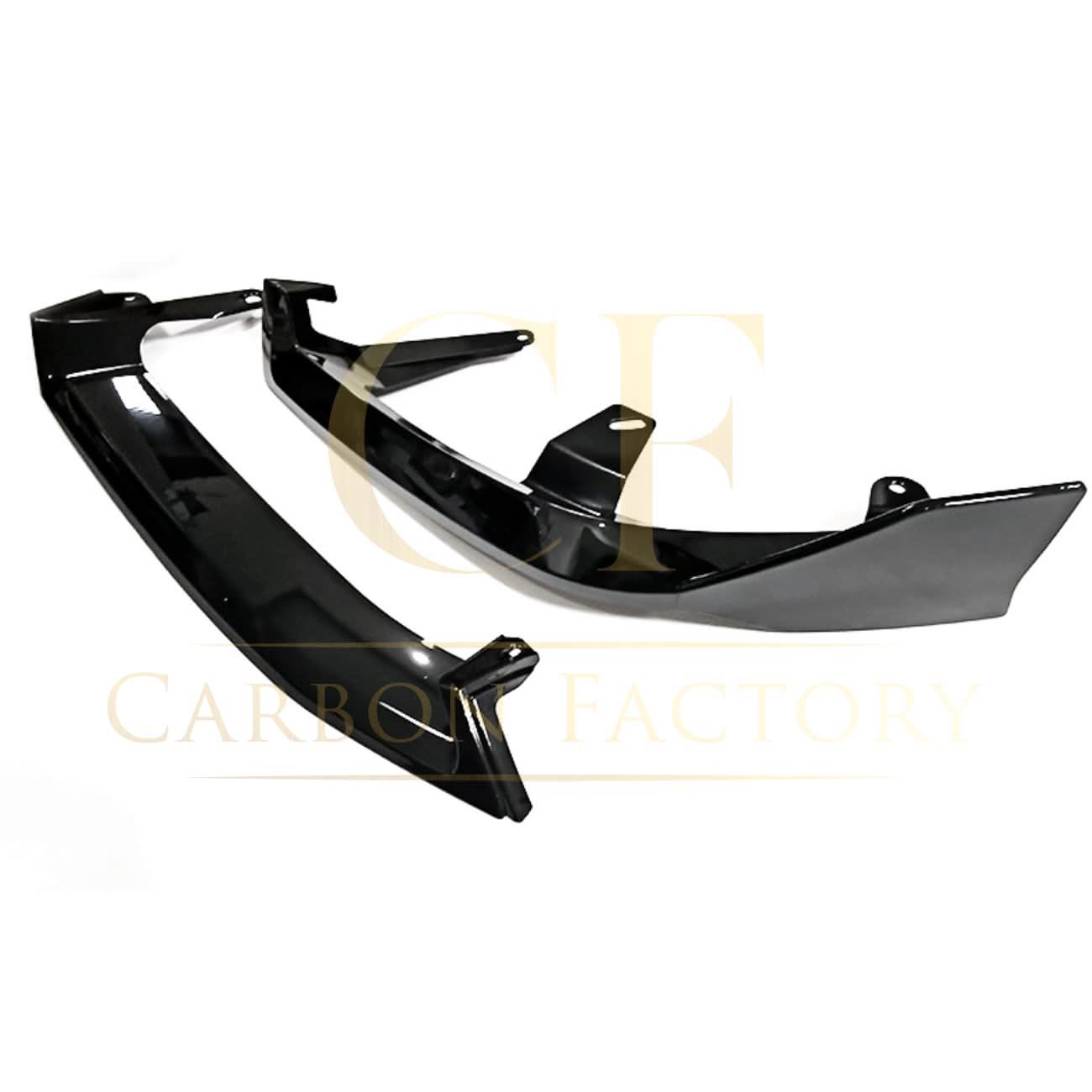 MP Style Gloss Black Front Splitter 4 Pieces for BMW G60 5 Series 24-Present
