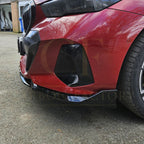 MP Style Gloss Black Front Splitter 4 Pieces for BMW G60 5 Series 24-Present
