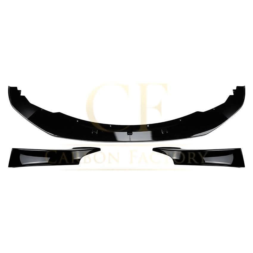 MP Style Gloss Black Front Splitter (4 pieces kit) for BMW F20 1 Series Pre-LCI 12-14