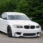MP Style Gloss Black Front Splitter for BMW 1 Series E82 1M 2007-2013