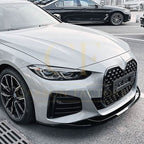 MP Style Gloss Black Front Splitter for BMW 4 Series G26 Gran Coupe i4 21-24