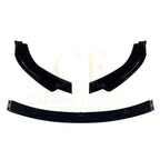 MP Style Gloss Black Front Splitter for BMW E60 E61 5 Series LCI 08-10