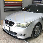 MP Style Gloss Black Front Splitter for BMW E60 E61 5 Series M Sport 05-10