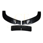 MP Style Gloss Black Front Splitter for BMW E60 E61 5 Series M Sport 05-10