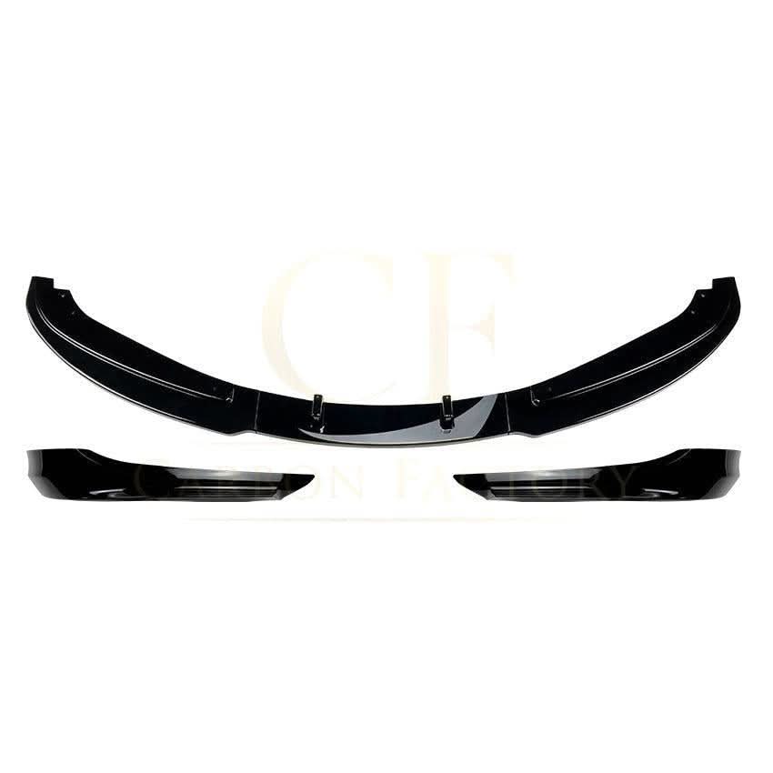 MP Style Gloss Black Front Splitter for BMW E90 E91 3 Series LCI Standard model 09-13