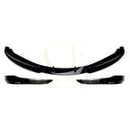 MP Style Gloss Black Front Splitter for BMW E90 E91 3 Series LCI Standard model 09-13
