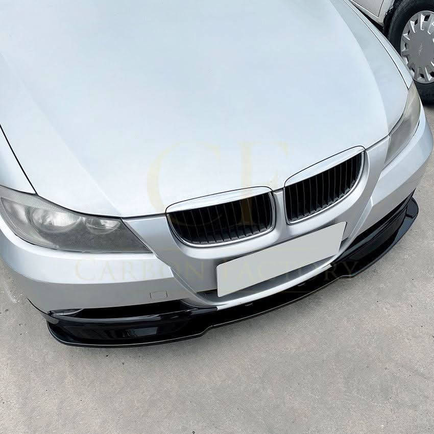 MP Style Gloss Black Front Splitter for BMW E90 E91 3 Series Pre-LCI Standard model 05-08