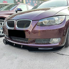 MP Style Gloss Black Front Splitter for BMW E92 E93 3 Series Standard model 05-13