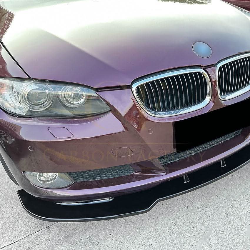 MP Style Gloss Black Front Splitter for BMW E92 E93 3 Series Standard model 05-13