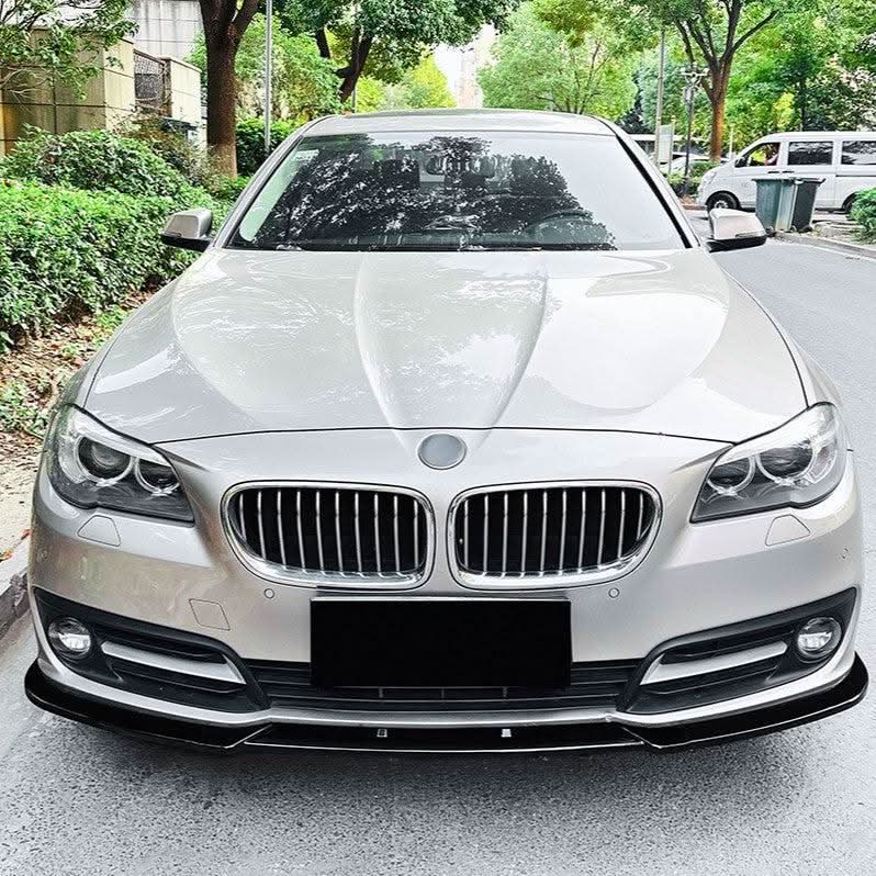 MP Style Gloss Black Front Splitter for BMW F10 F11 5 Series LCI Standard model 15-17