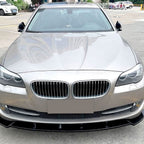 MP Style Gloss Black Front Splitter for BMW F10 F11 5 Series Pre-LCI Standard model 10-14