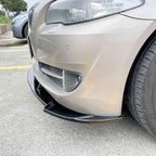 MP Style Gloss Black Front Splitter for BMW F10 F11 5 Series Pre-LCI Standard model 10-14